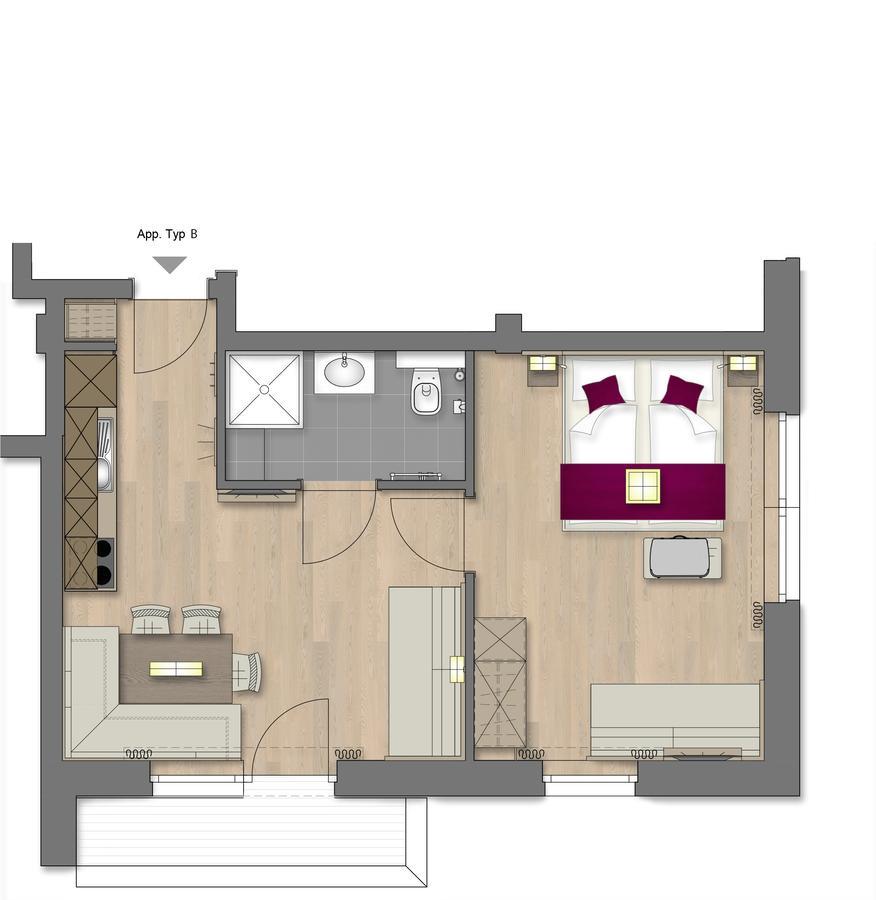 Ofentuerl Alpine Living Appart hôtel *
